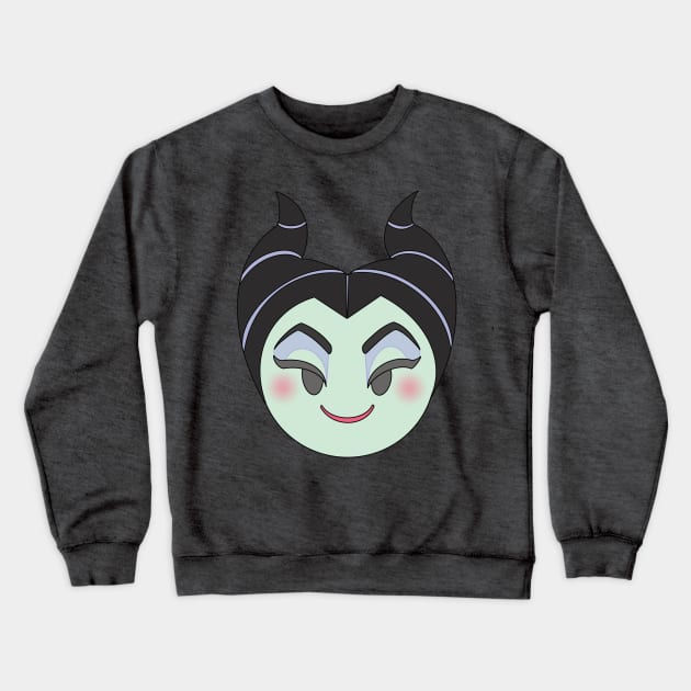 Maleficent Crewneck Sweatshirt by BeckyDesigns